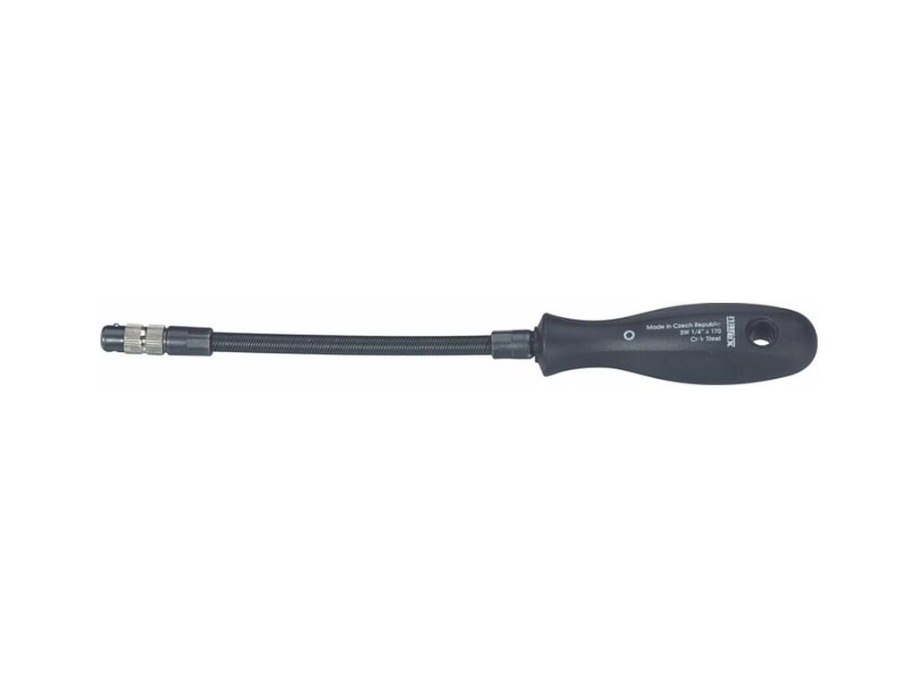 držák bitů 1/4" pružinový s rukojetí - NB8323-00
