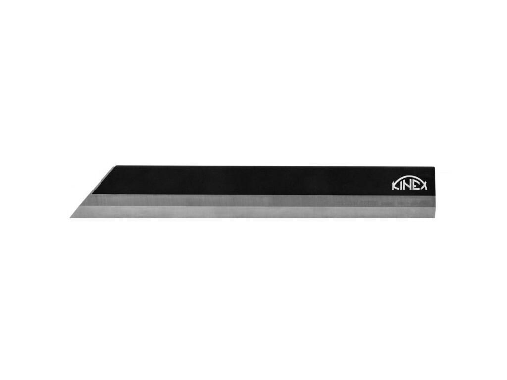 Pravítko nožové DIN 874 kalené, dřevěná rukojeť 300x38x8 mm KINEX - KI1061-05-300