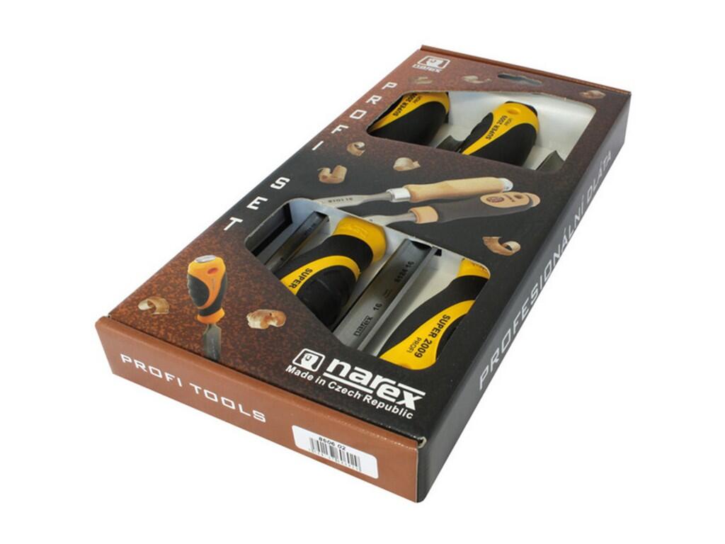 Sada dlát (dutá)     - Ergonomic.rukojeť - NB8606-02
