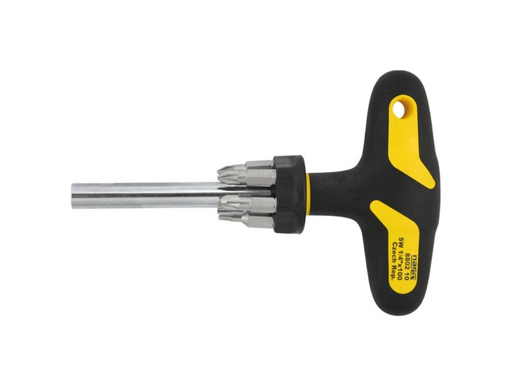 držák bitů 1/4" mag. s bity PL,PH,PZ T ruk.S line - NB8802-10