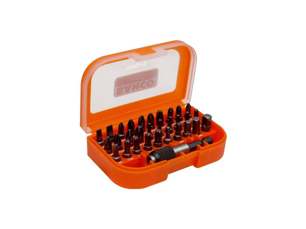 Sada bitů 1/4" 31-dílná, PL,PH,PZ,TRX,6HR,držák, 105x65x40mm, 244g - BA-59/S31B