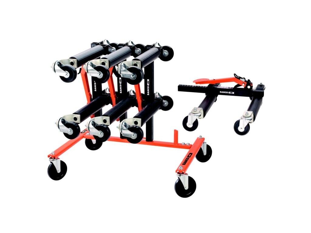 Ukládací stojan pro manipulační vozíky na vozidlo, 715x130x155 mm, 135kg - BA-BH1CD680ST