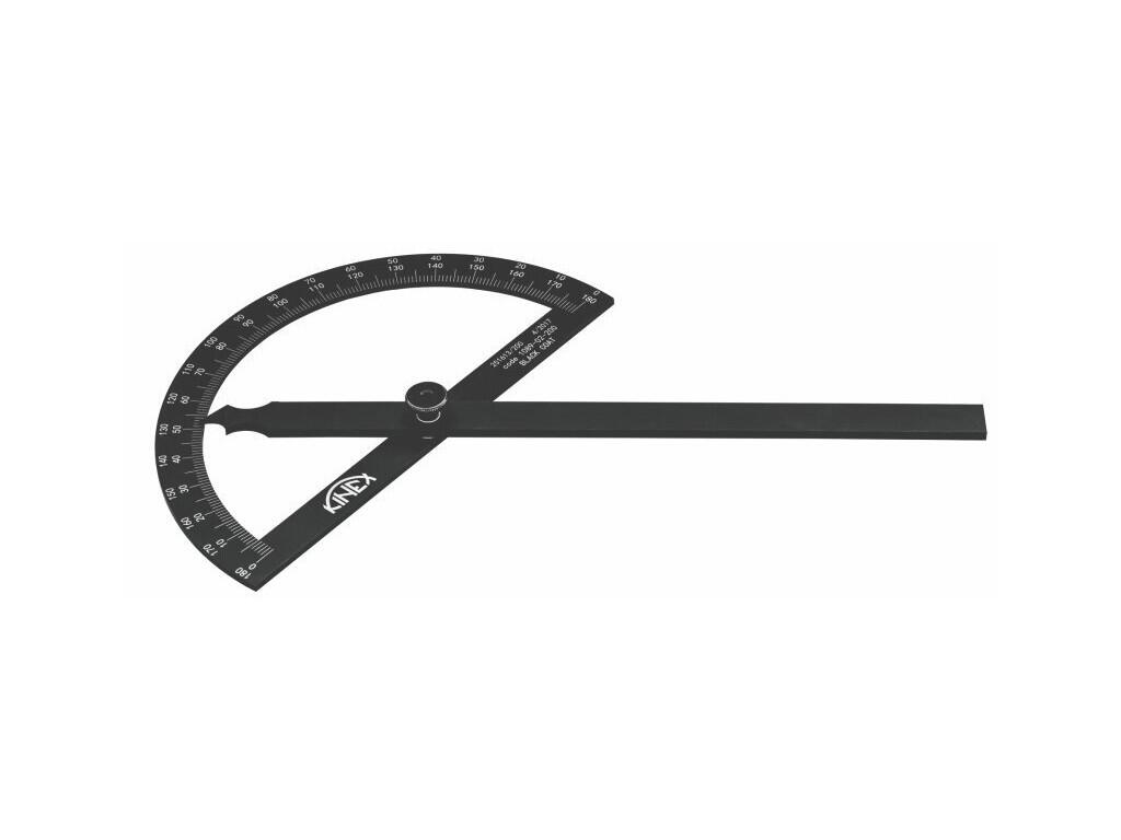 Úhloměr obloukový 200x290 BLACK COAT KINEX - KI1089-02-200