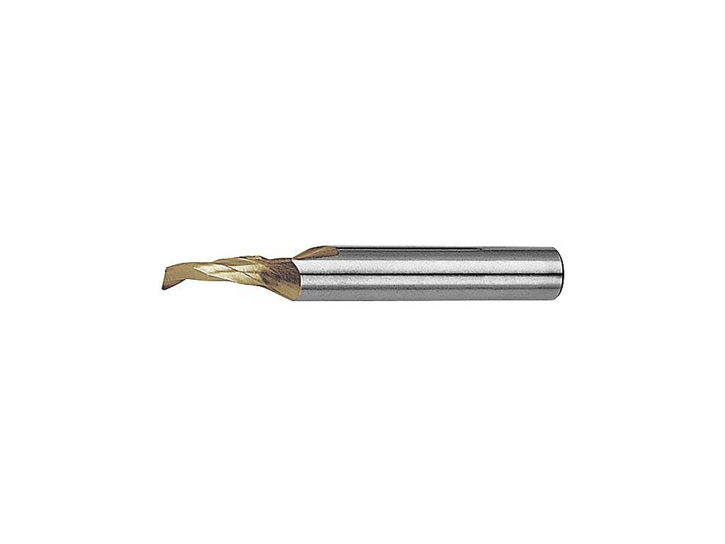 Fréza válcová čelní Ø5x14x60, Z1,  HSSCo5 ,ZrN,W - ZPS-100405-050-ZRN