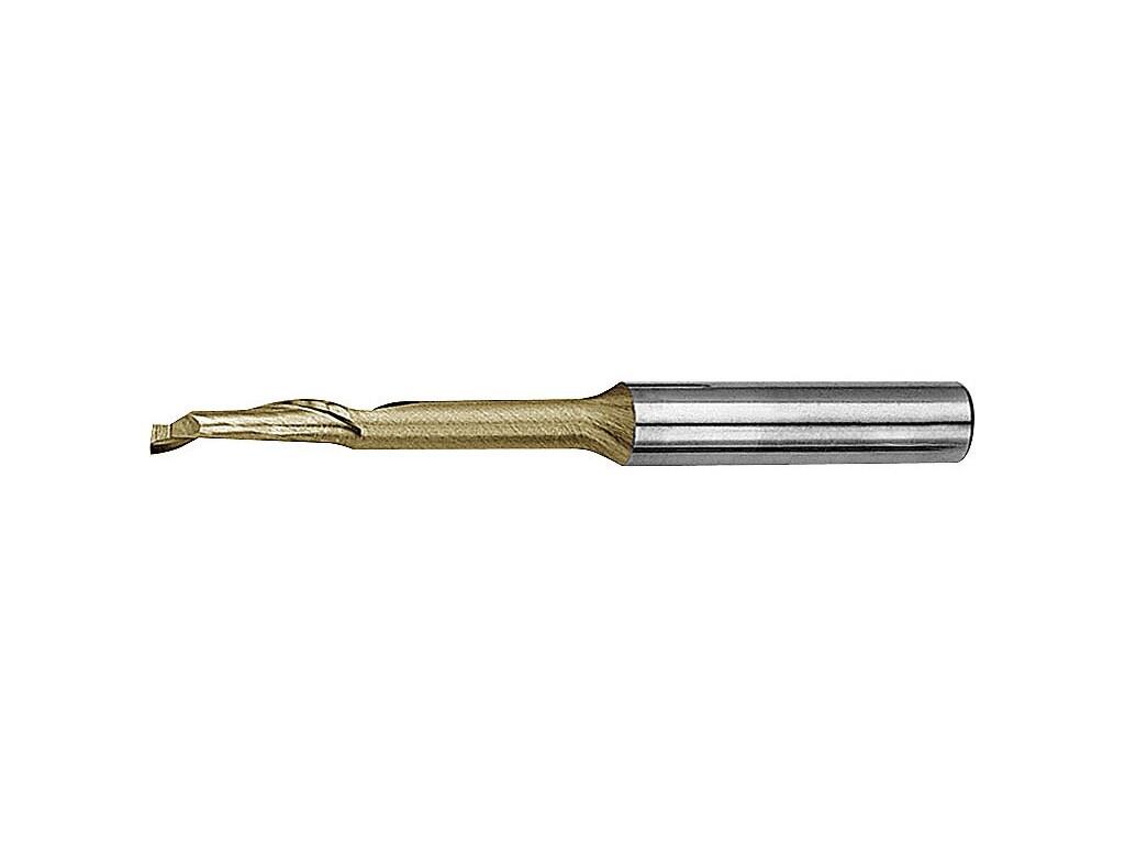 Fréza válcová čelní Ø5x16x120, Z1,  HSSCo5, ZrN,W - ZPS-101405-050120-ZRN
