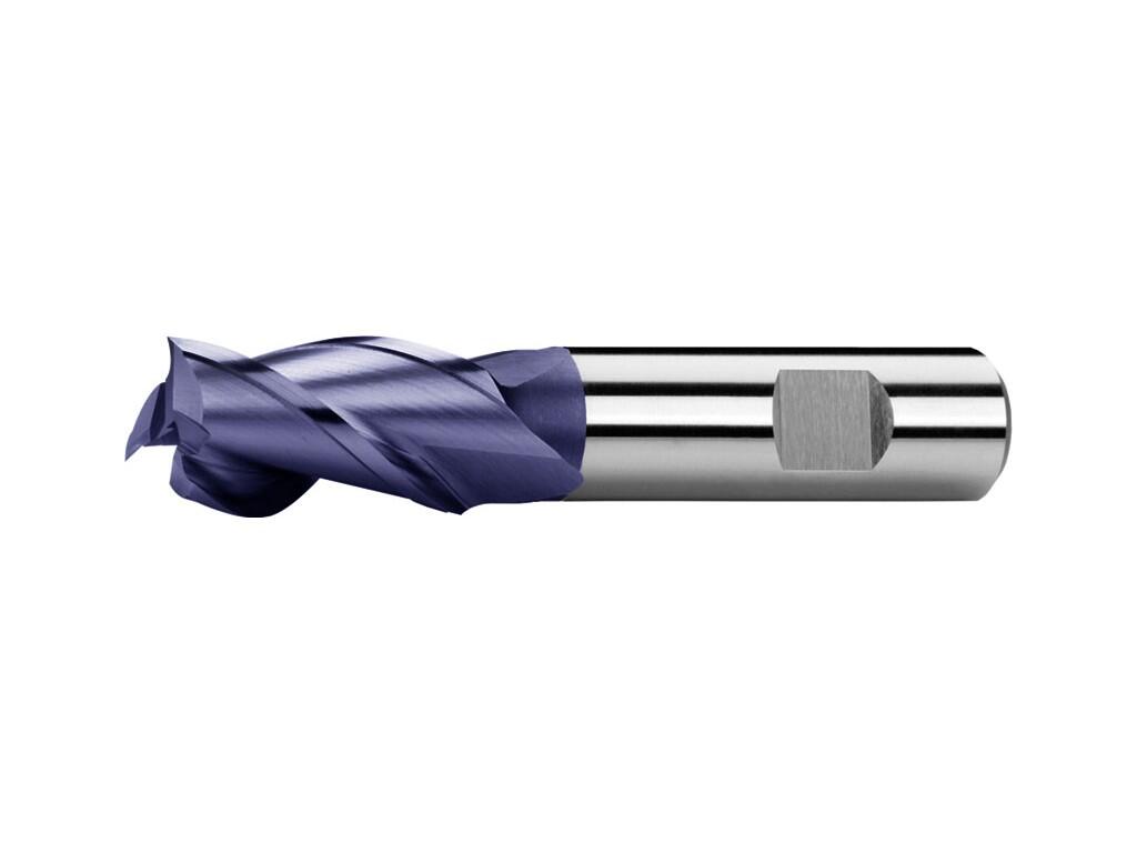 Fréza válcová čelní Ø15x26x83, Z3, DIN 844K, HSSCo8 ,TiAlN,W - ZPS-110418-150-TIALN