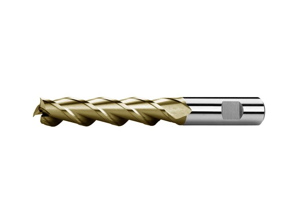 Fréza válcová čelní Ø15x53x110, Z3, DIN 844L, HSSCo8 ,ZrN,W - ZPS-111418-150-ZRN