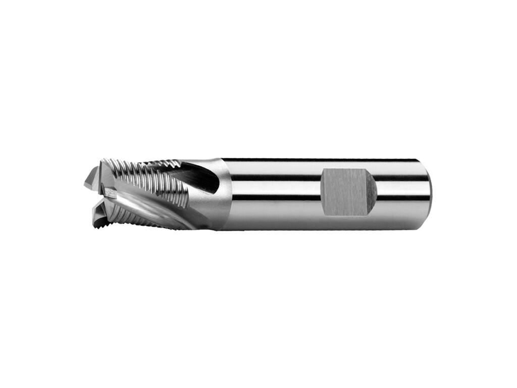 Fréza válcová čelní Ø6x8x52, Z4, ZPS, HSSCo8 ,HR - ZPS-128518S-060