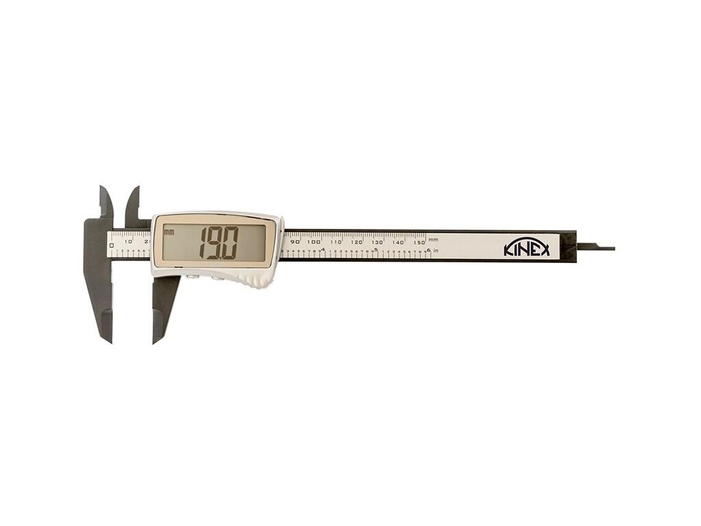 Digitální posuvné měřítko KINEX plastové 150mm - KI6050-02-150