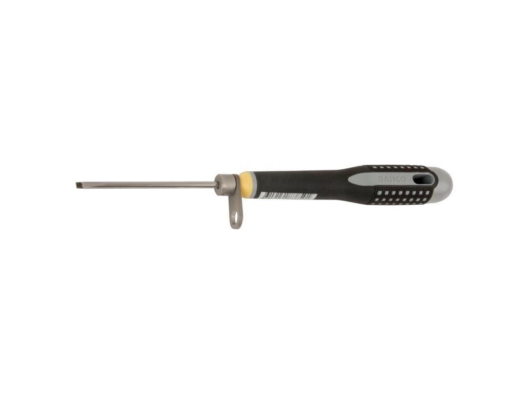 ERGO™ plochý šroubovák s bezpečnostním očkem na zavěšení. Připraveno pro práci ve výškách – 0,6 mm - BA-TAHBE-8030