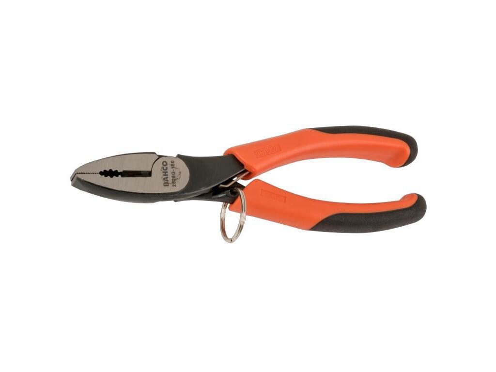 Kombinované kleště vybavené bezpečnostním kroužkem - 160 mm - BA-TAH2628G-160