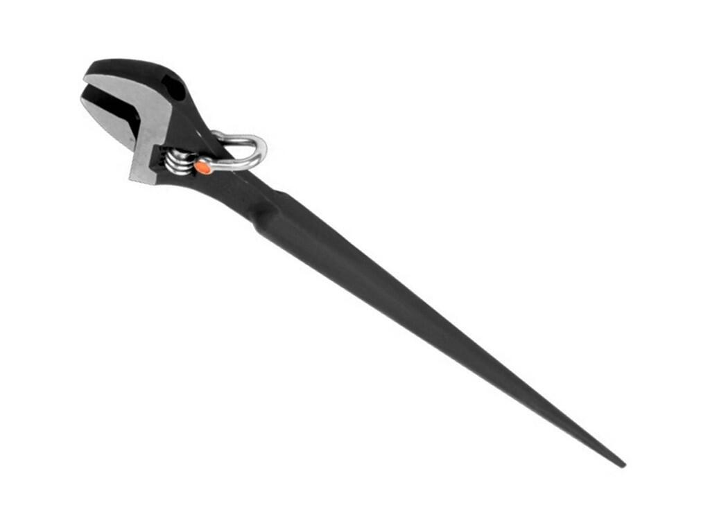 Klíč nastavitelný lešenářský s bezp.poutkem 16" 405mm, roz.čel.41mm, fosfát, 2020g b1 - BA-TAH84-PODGER