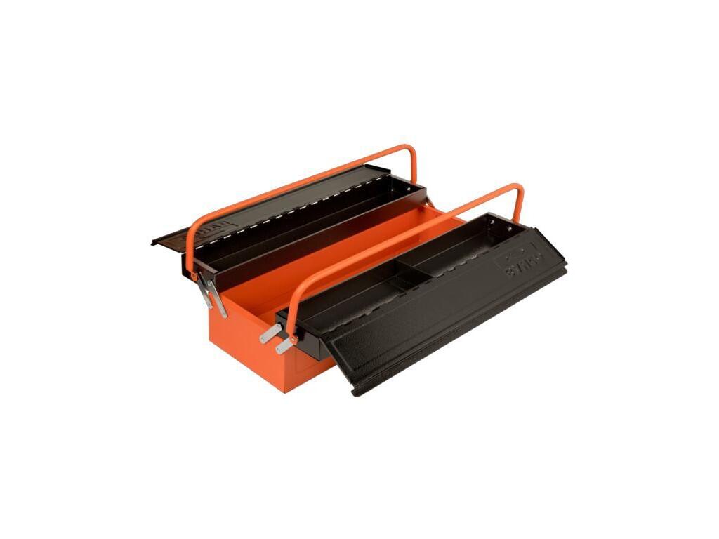 Kovový rozkládací box, 3 ukládací prostory, 160x530x200mm, nosnost 10kg - BA-1497MBF350