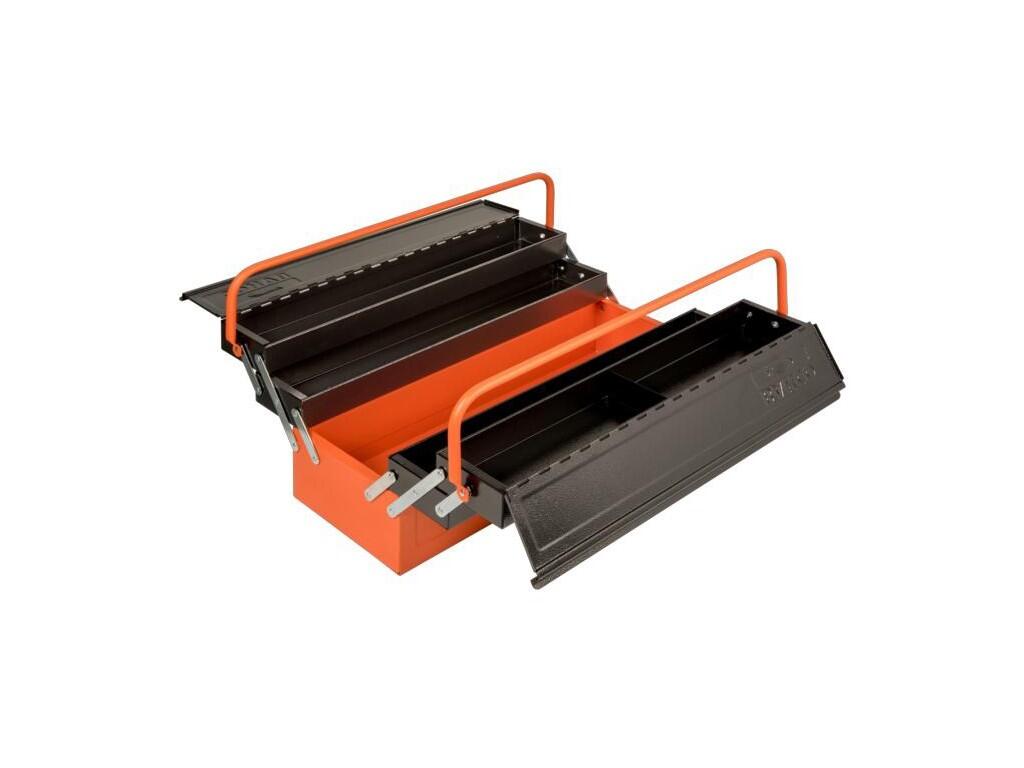Kovový rozkládací box, 5 ukládacích prostorů, 200x530x200mm, nosnost 12kg - BA-1497MBF550