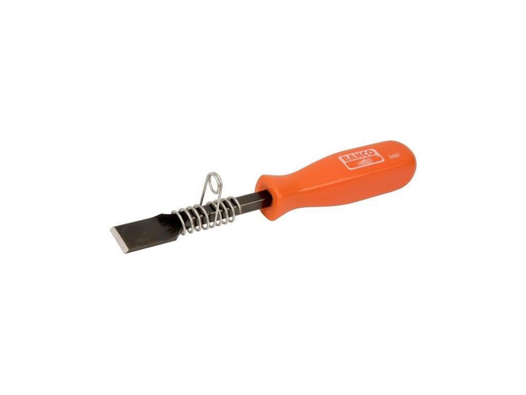 Karbonová škrabka s plastovou rukojetí, 205mm, 125g - BA-TAH2487