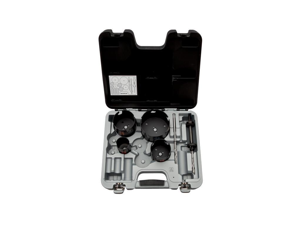 Sada děrovacích pil SUPERIOR 51,76,86,111 + trn + vrták - BA-3833-SET-302