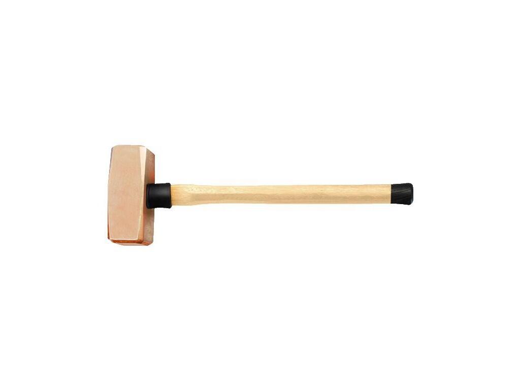 Nejiskřivé nářadí - Kamenické kladivo, německý typ, rukojeť ze dřeva Hickory CU-BE 2000 - BA-NSB500-2000