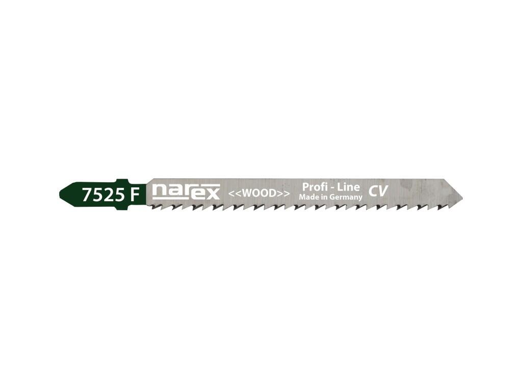 SBN 7525 F pilový list 2,5/75mm měkké dřevo, konstrukční dřevo, multiplex, překližka, MDF, dřevotřískové desky, laťovky - velmi čistý přímý řez, balení 3 ks - 65404402