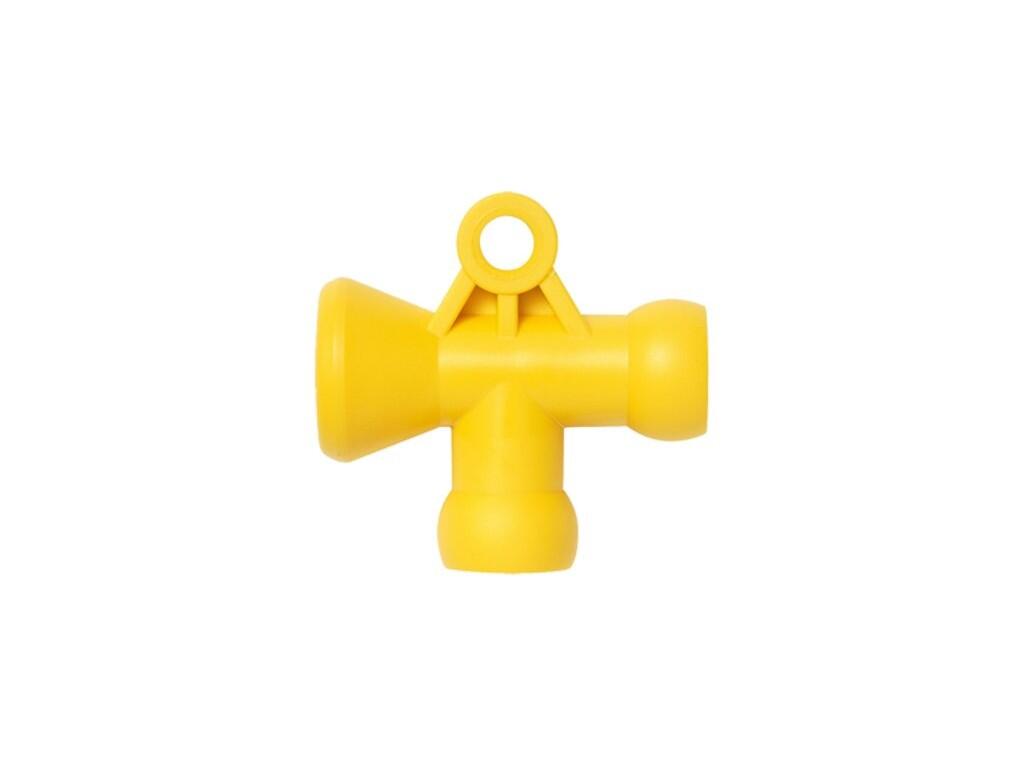 1/4" T redukce žlutá - LL46436-1