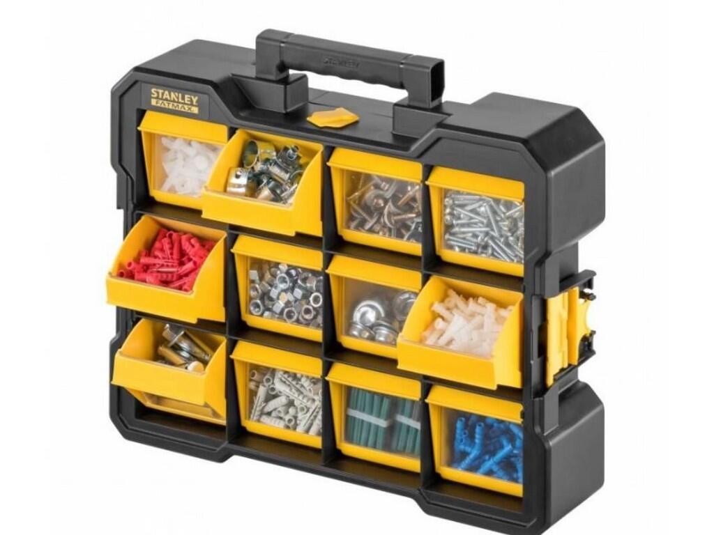FatMax® organizér plastový s vyklápěcími přihrádkami 356x450x108mm - ST-FMST81077-1