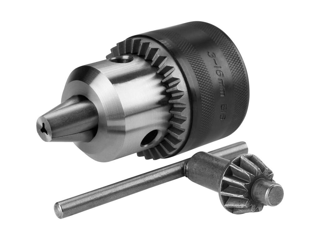 Zubové sklíčidlo s kličkou pr. 3-16 mm, upínací kužel B 16 - 65404519