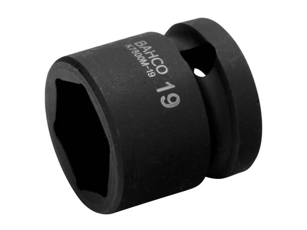 Nástrčný klíč rázový šestihranný, krátký 1/2”, metrický – 13 mm - BA-K7800M-13