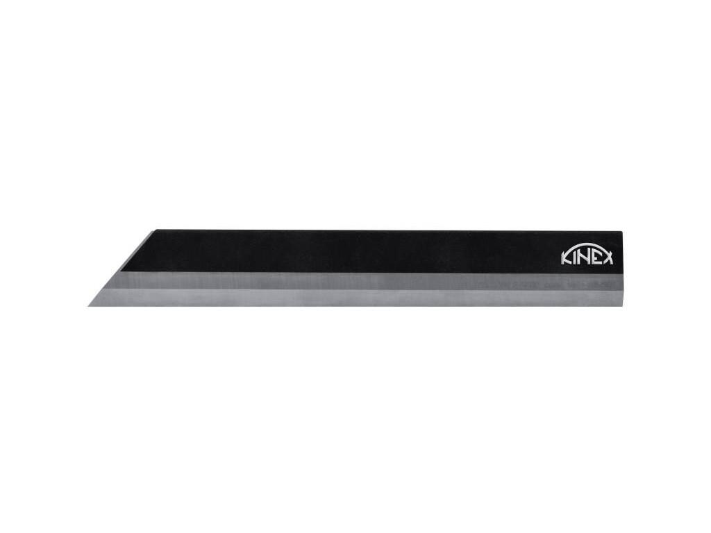Pravítko nožové KALENÉ NEREZ DIN 874 100x25x5 mm INOX KINEX - KI1061-07-100