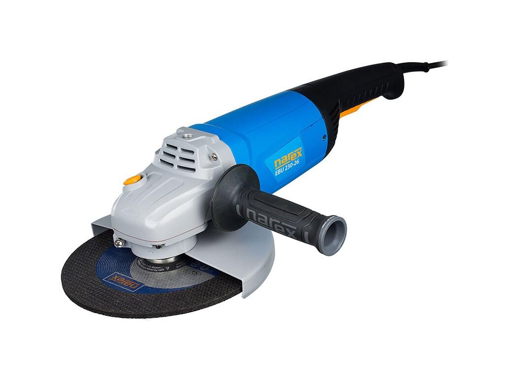 EBU 230-26 Úhlová bruska 230mm-2600W- 6kg- silná se všestranným použitím NAREX - 65404598