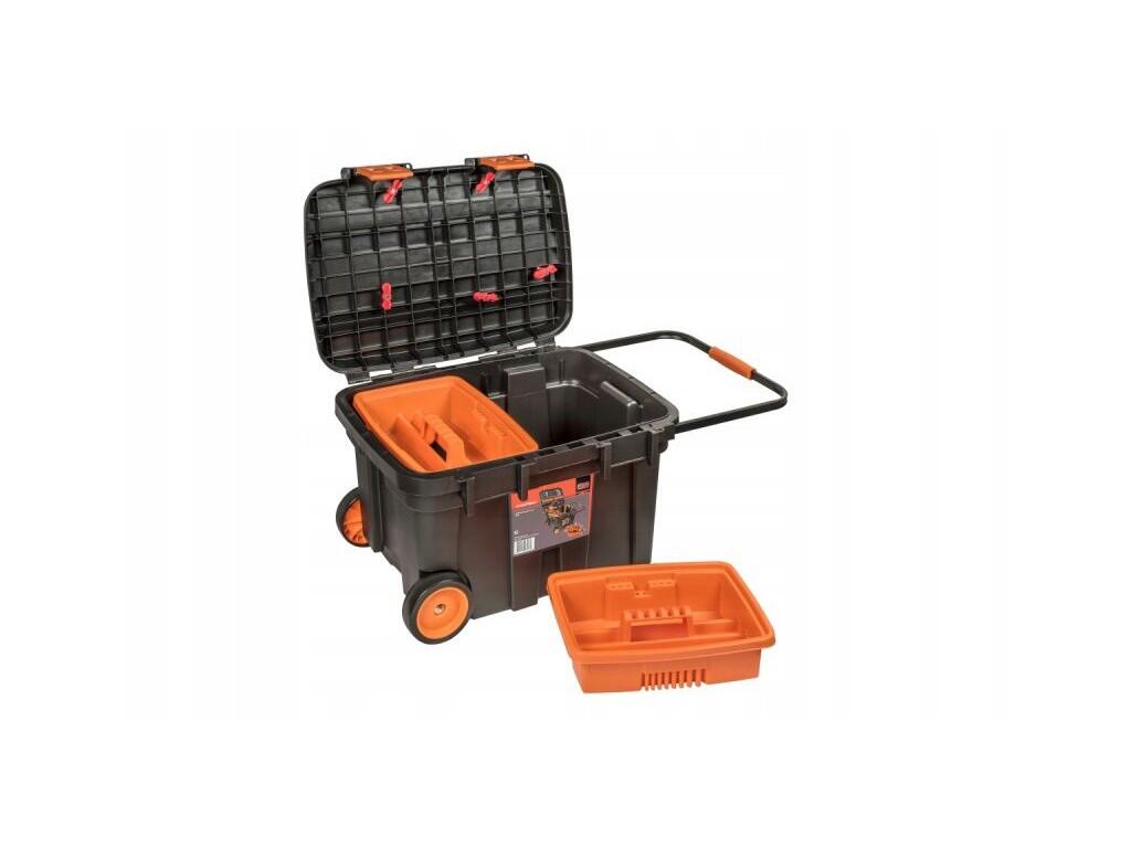 Kufřík na nářadí s kolečky 675x472x416mm, odolný vůči extrémním teplotám - BA-4750PTBW67