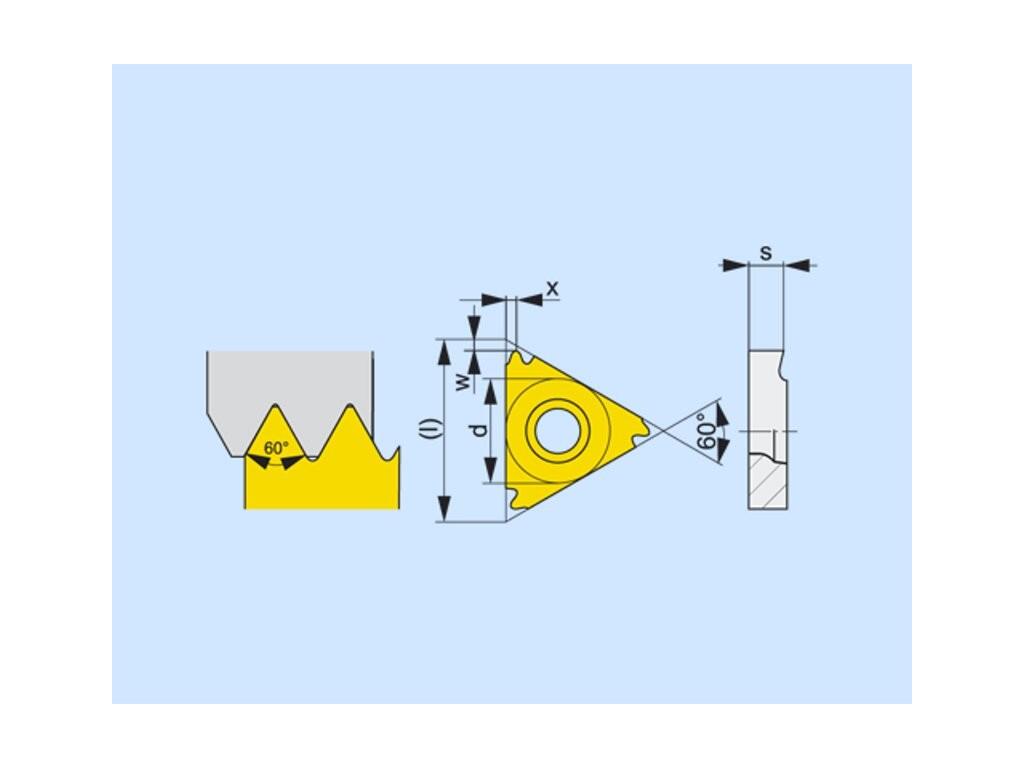 Soustružnické VBD závitové + zapichovací 80017837 / 6755321 TN UN EXT C3 -N- PRAMET - PM-TN-22ER070UN-T8030