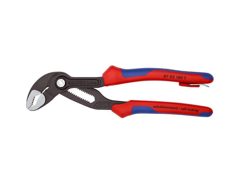 Kleště instalatérské Cobra TT 87-02-180-T-BK - KN87-02-180-T-BK