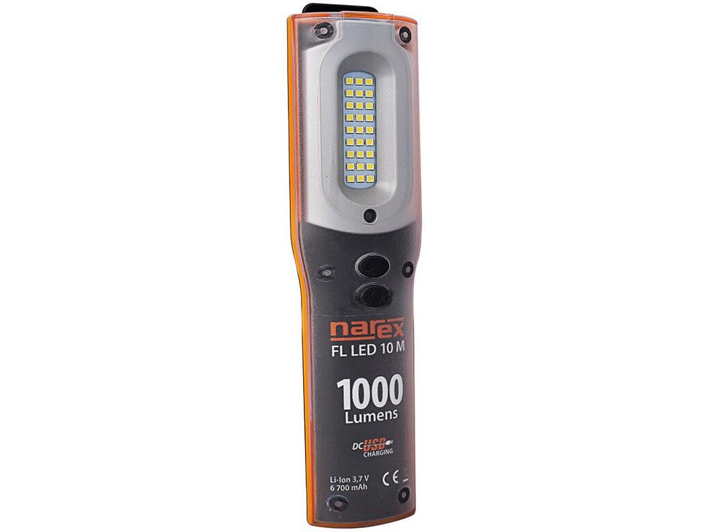 FL Led 10M Multifunkční FLAT LED svítilna 1000/220lm-6,6Ah !! prodej i samostatně !! NAREX - 65404610