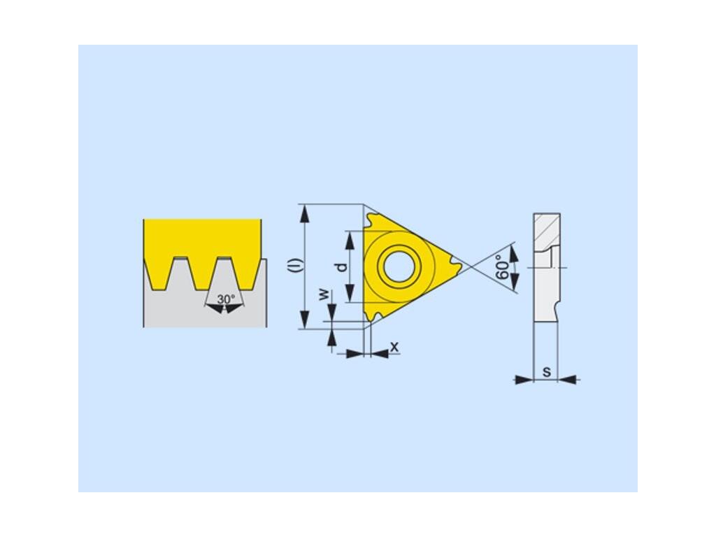 Soustružnické VBD závitové + zapichovací 80017859 / 6755343 TN TR INT C3 -S- PRAMET - PM-TN-22NL400TR-T8030