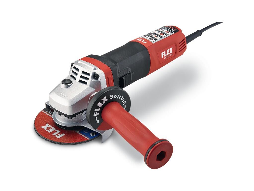 LBE 17-11 125 Úhlová bruska s brzdou, 125 mm, 1700W, plynulý rozběh, regulace otáček, kabel 4m, 2,6kg FLEX - FX-447668
