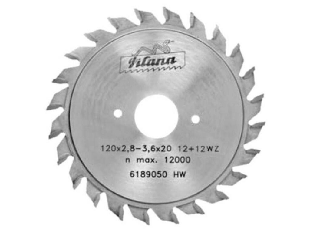 Předřezový kotouč SK skládaný  120x2,8-3,6x20  5393.1  12+12 WZ HP - PILANA - PI225393-1-120-36-20-24WZ