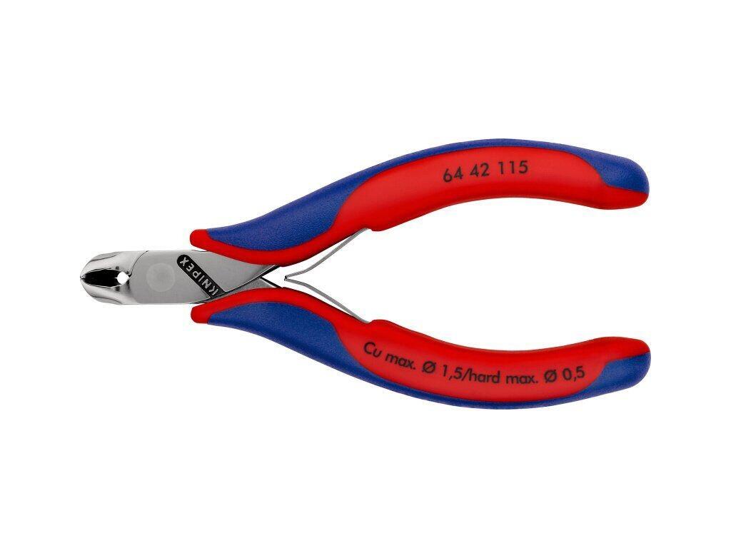 Kleště štípací čelní se šikmými břity pro elektroniku 64-42-115-SB - KN64-42-115-SB