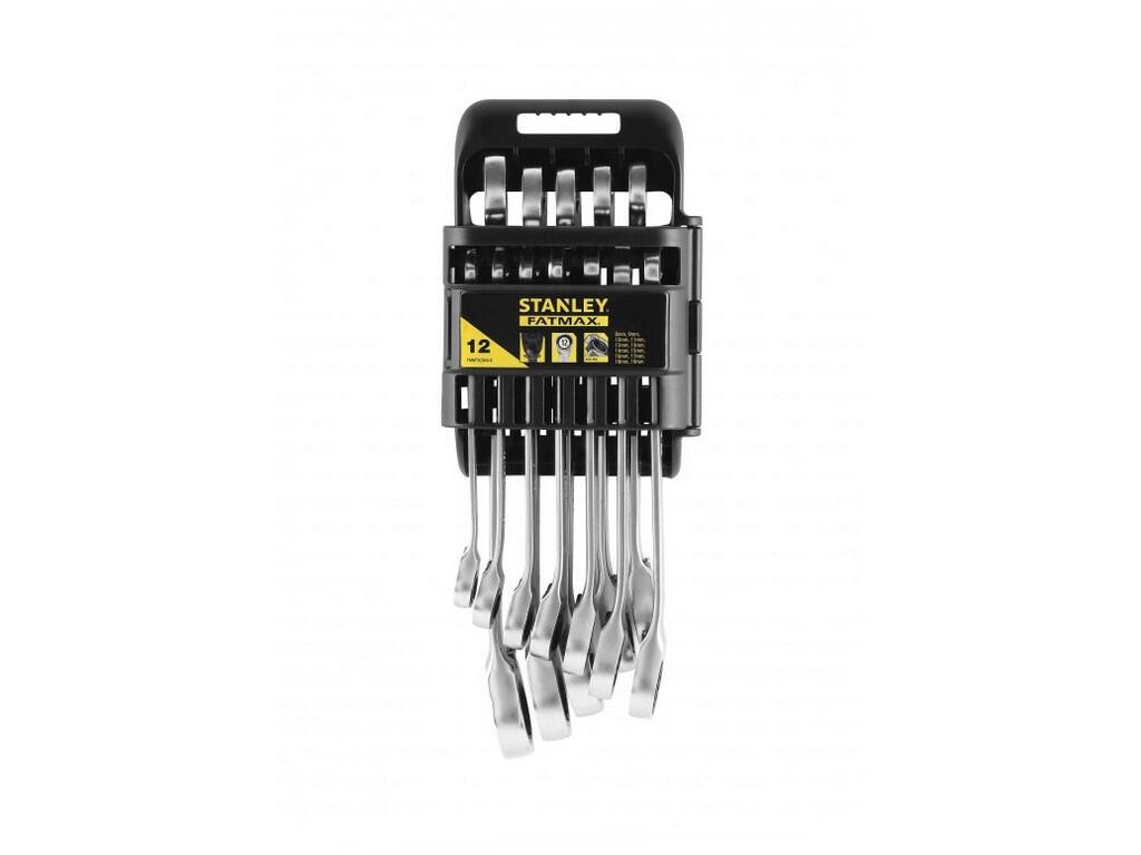 FatMax® 12dílná sada ráčnových očkoplochých klíčů (8 - 19 mm) - ST-FMMT82849-0