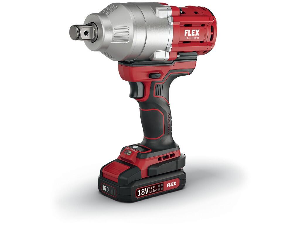 IW 3/4" 18.0-EC C Aku-rázový utahovák 18,0 V FLEX - FX-492612