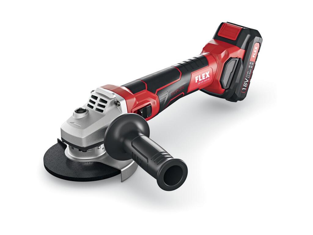LB 125 18.0-EC C Aku-úhlová bruska s brzdou 18,0 V, 125 mm FLEX - FX-499307
