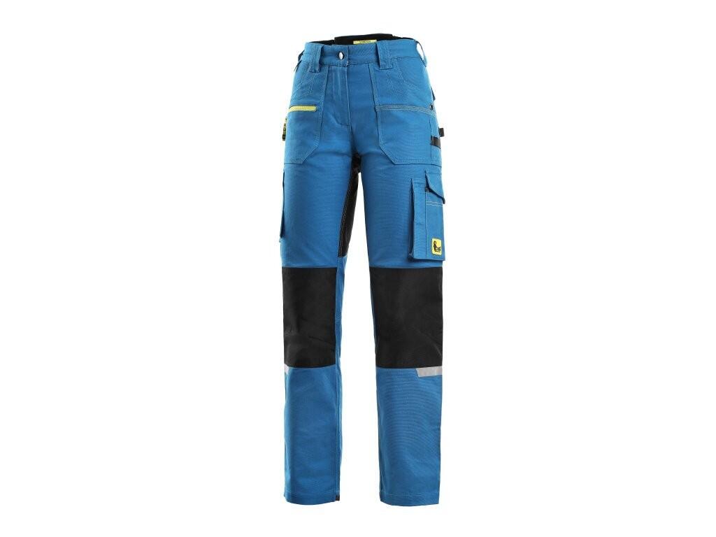 Kalhoty CXS STRETCH, dámské, středně modro - černé, vel. 58 b1/20 - CN-1020-029-440-58