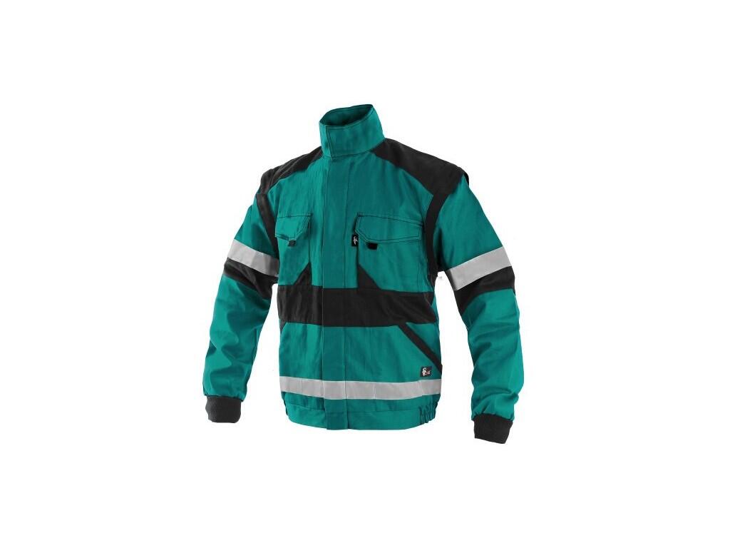 Blůza CXS LUXY BRIGHT, pánská, zeleno-černá, vel. 56 b1/20 - CN-1010-028-510-56
