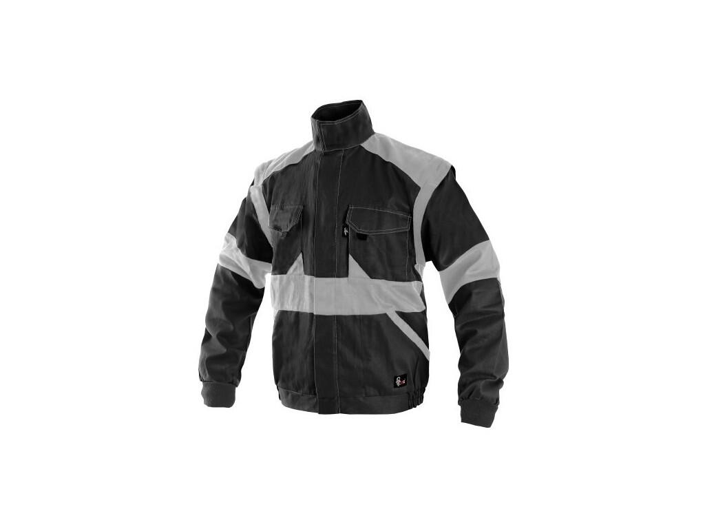 Blůza CXS LUXY EDA, pánská, černo-šedá, vel. 54 b1/20 - CN-1010-006-810-54