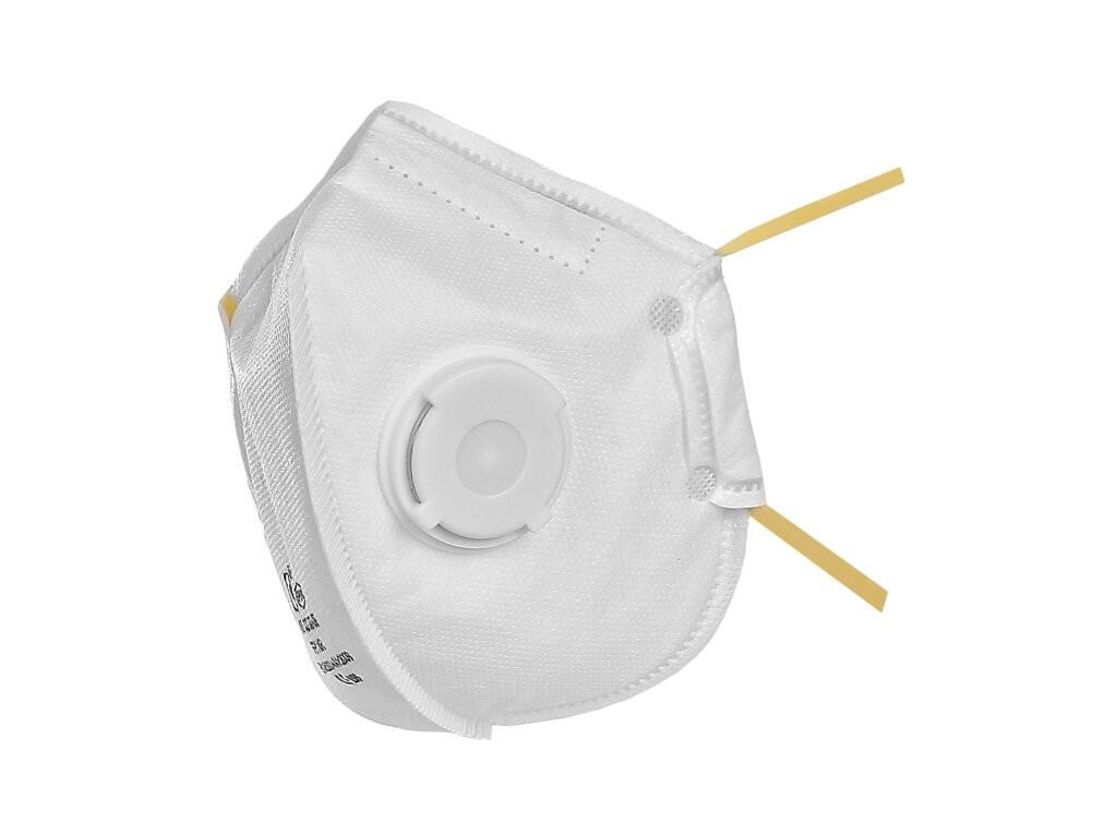 Filtrační polomaska CXS SPIRO P1, skládací s ventilkem - CN-4510-002-000-00