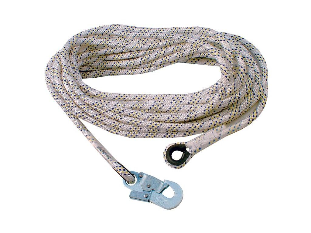 Bezpečnostní lano AC 100 s karabinou, 20 m b1/1 - CN-4630-004-000-00