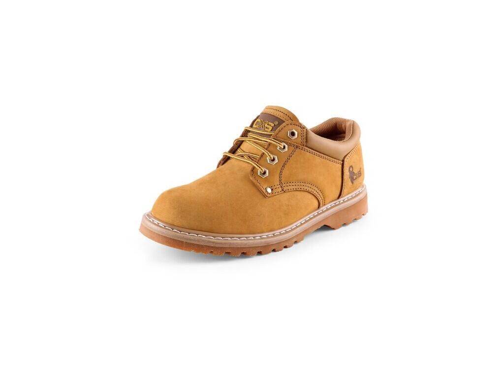 Obuv polobotka CXS ROAD BELMONT, písková, vel. 48 - CN-2122-001-612-48