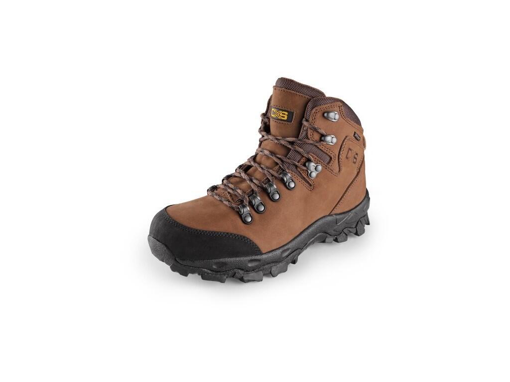 Obuv kotníková CXS GO-TEX MONT BLANC, hnědá, vel. 48 b1/10 - CN-2112-006-600-48