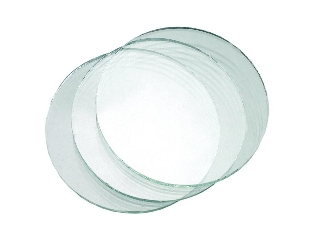 Sklo do svářečských brýlí, čiré, průměr 50 mm - CN-4190-004-113-00