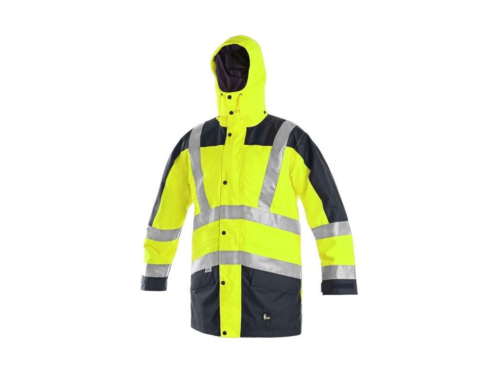 Bunda LONDON, výstražná, 5 V 1, pánská, žluto-modrá, vel. 3XL b1/10 - CN-1110-001-155-97
