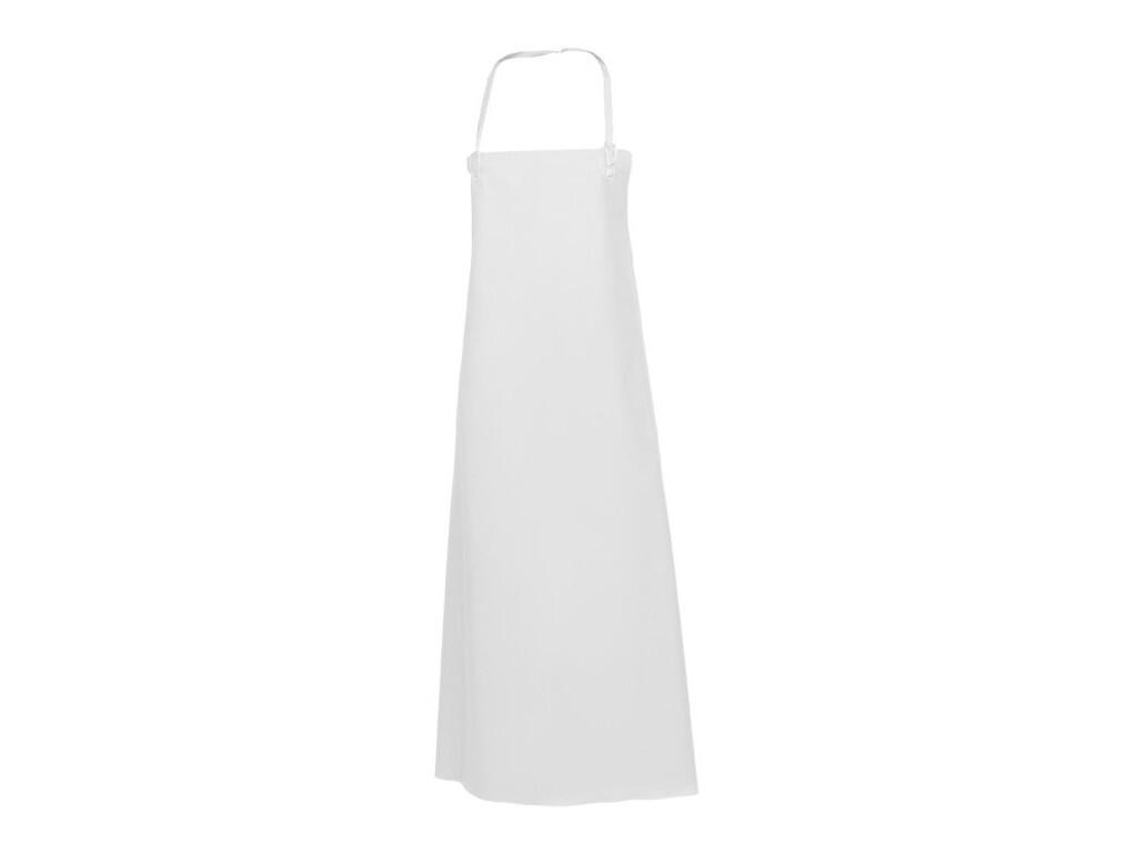 Zástěra Ansell PVC-45W (56-101), kyselin., bílá, vel. UNI - CN-1140-023-100-00