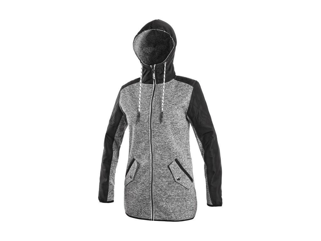 Bunda CAPE, dámská, šedo-černá, vel. XXL b1/10 - CN-1290-102-710-96